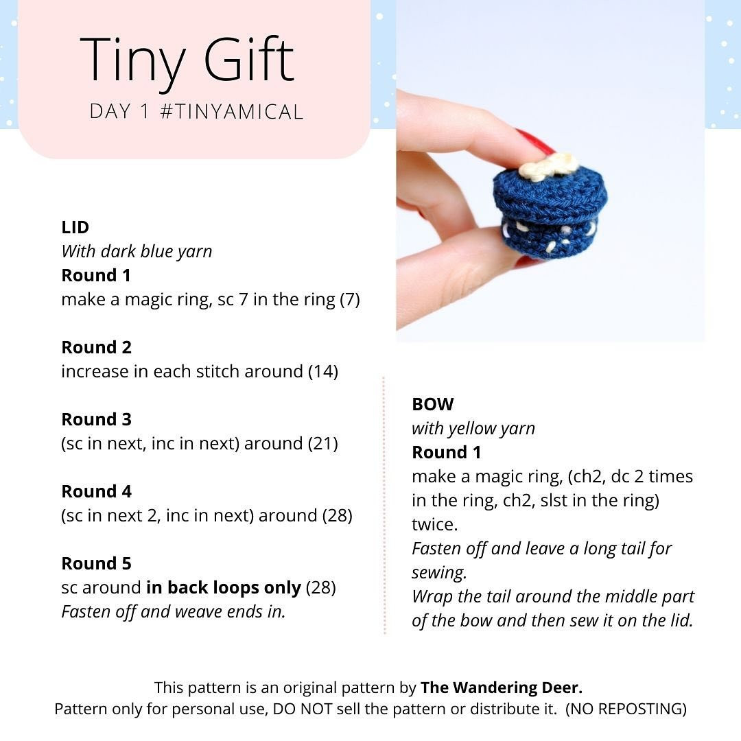 tiny gift free pattern