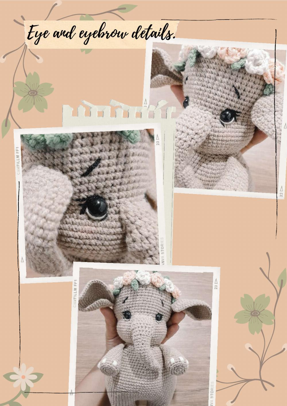 tita the elephant crochet pattern