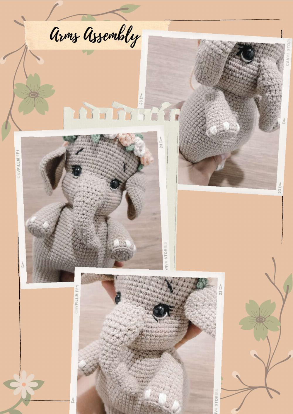 tita the elephant crochet pattern