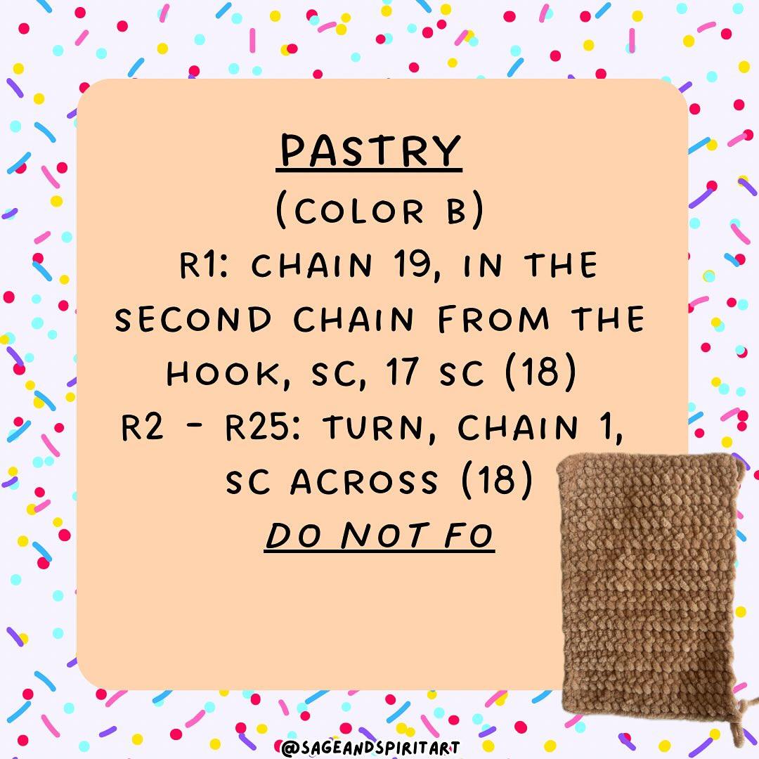 toaster pastries no sew free pattern