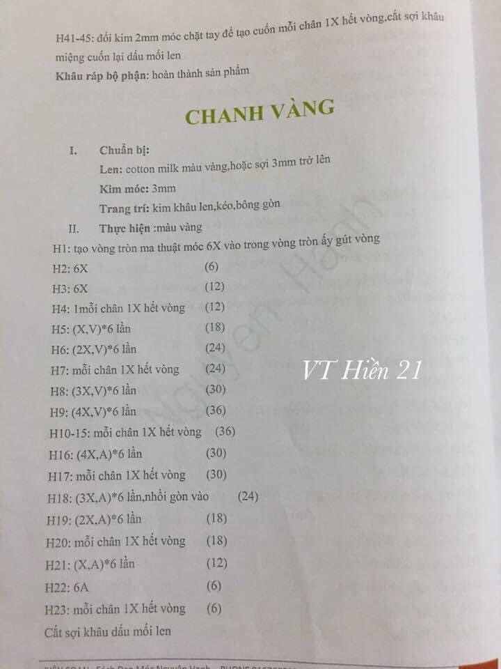 Tổng hợp chart móc hoa quả: quả cà chua, hành lá, quả ớt đà lạt, quả bí đỏ, bắp ngô, củ dền, nấm