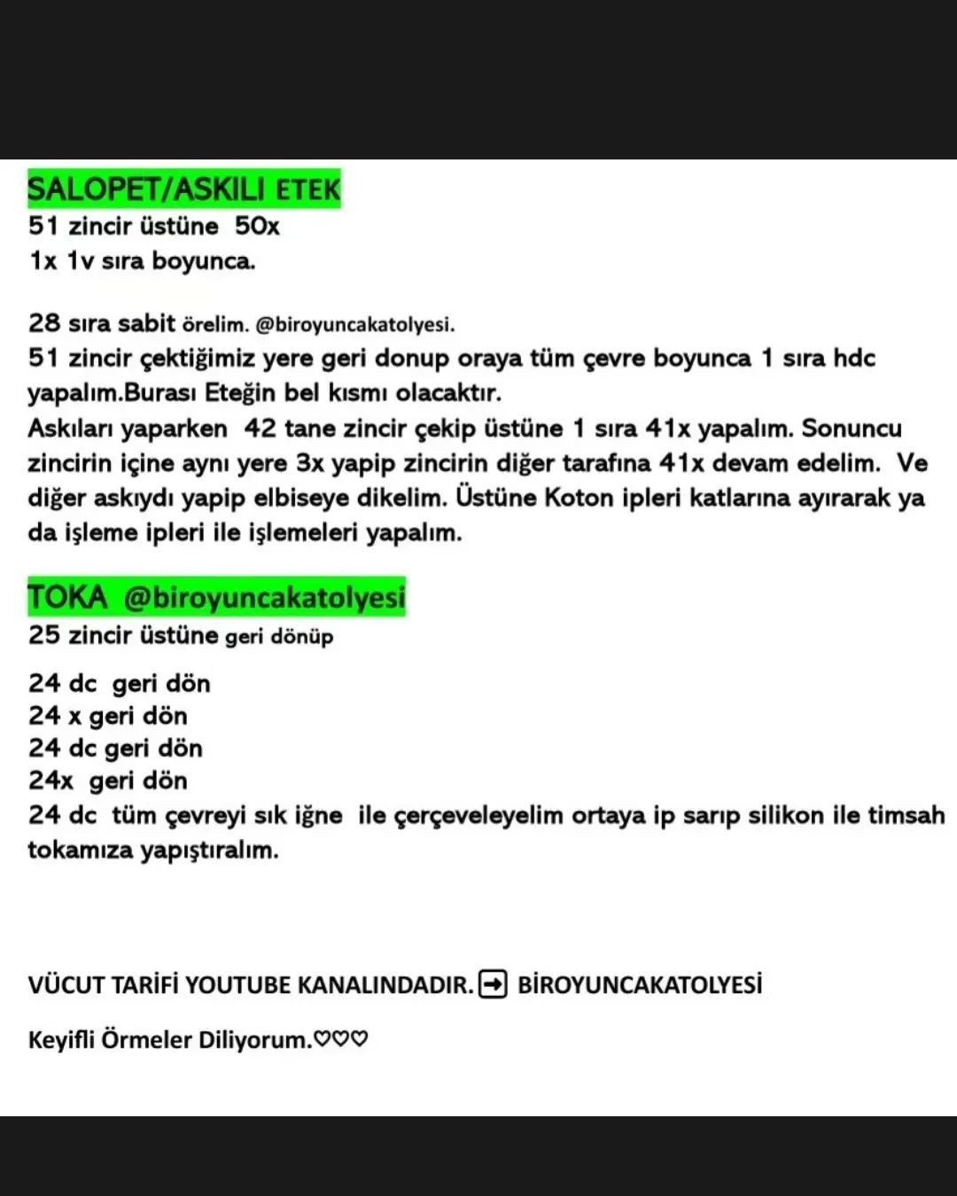 Turuncu saçlı, fiyonkla bağlanmış ve sarı bir elbise giyen bir bebek için tığ işi deseni.