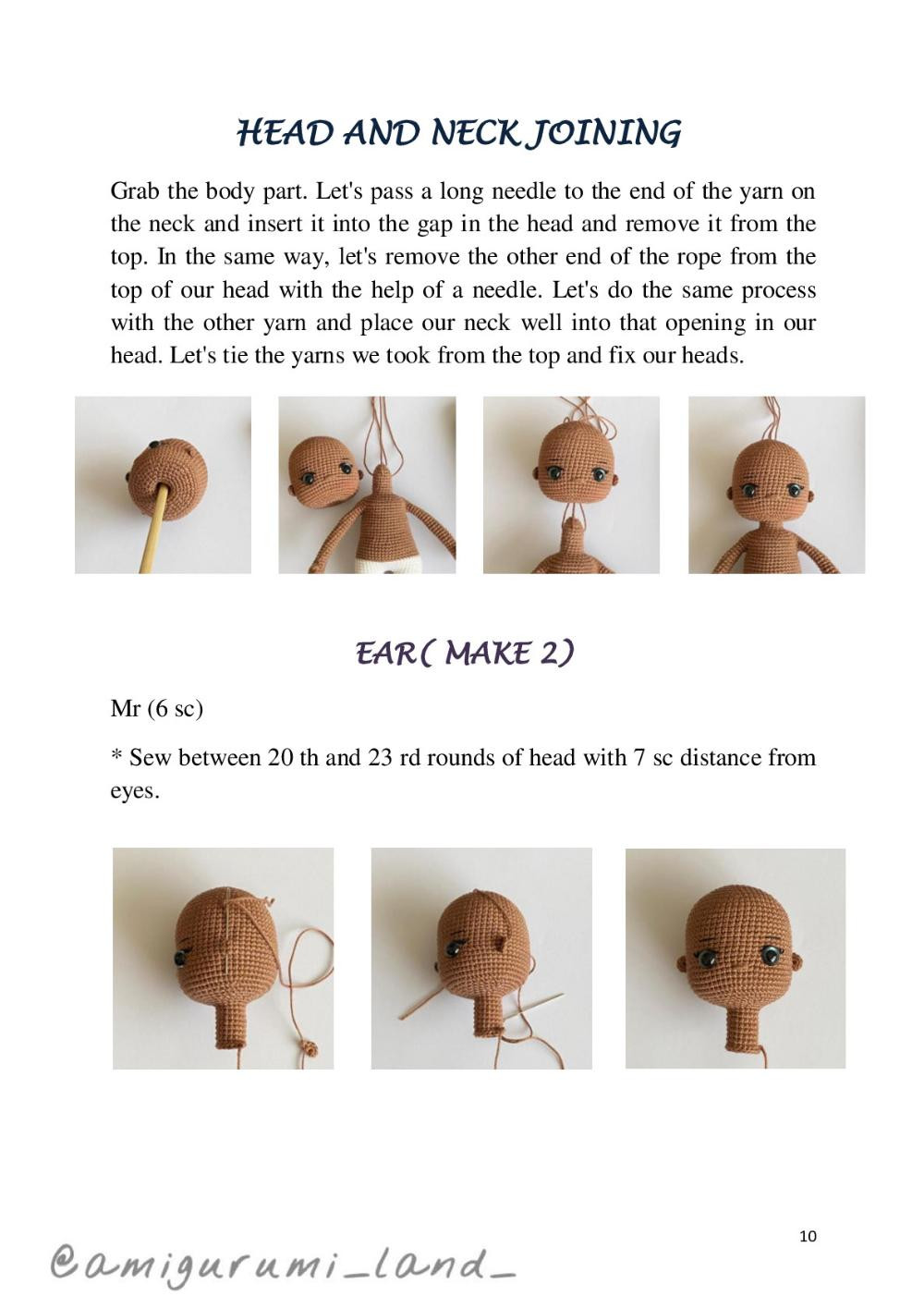 amara doll pattern