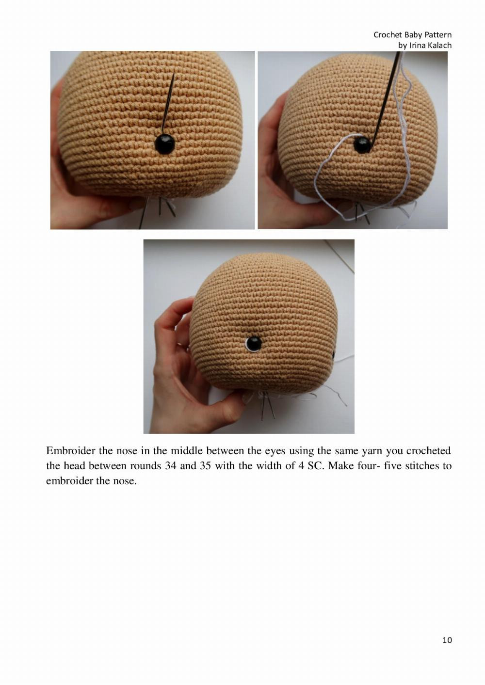 baby crochet pattern without accessories