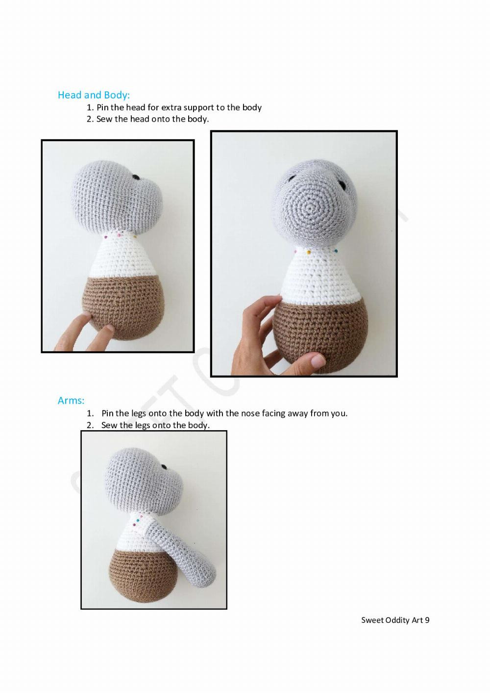 Baxter the Bunny Crochet Pattern