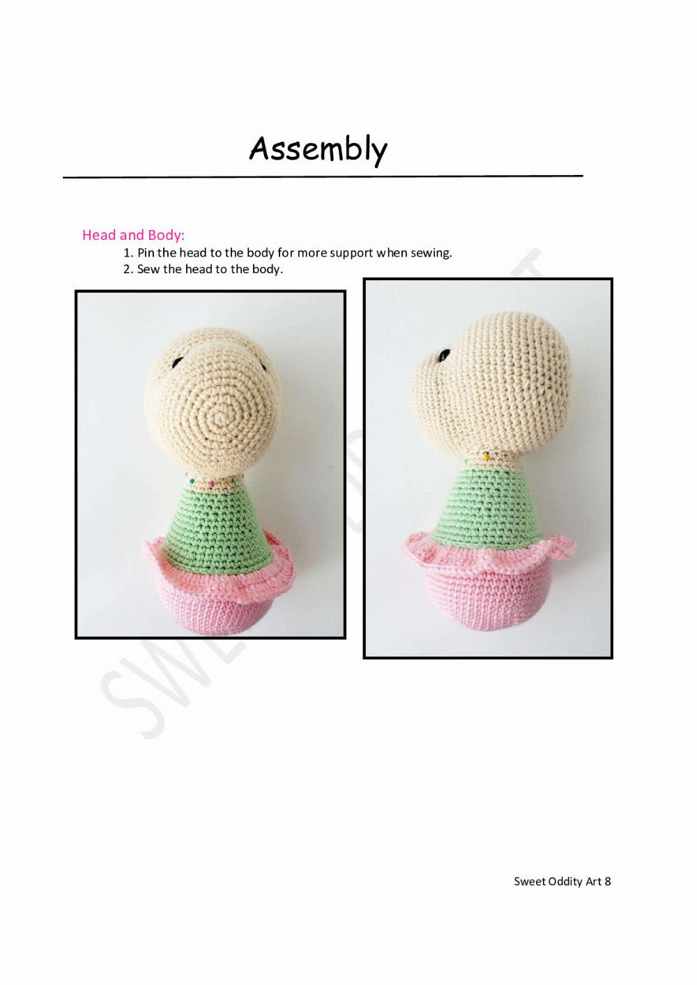 Beatrice the Bunny Crochet Pattern amigurumi