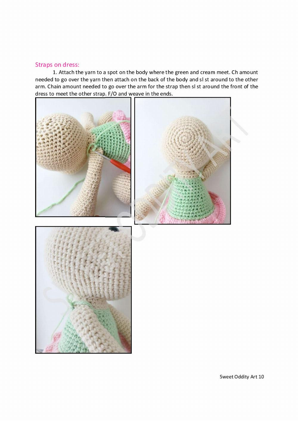 Beatrice the Bunny Crochet Pattern amigurumi