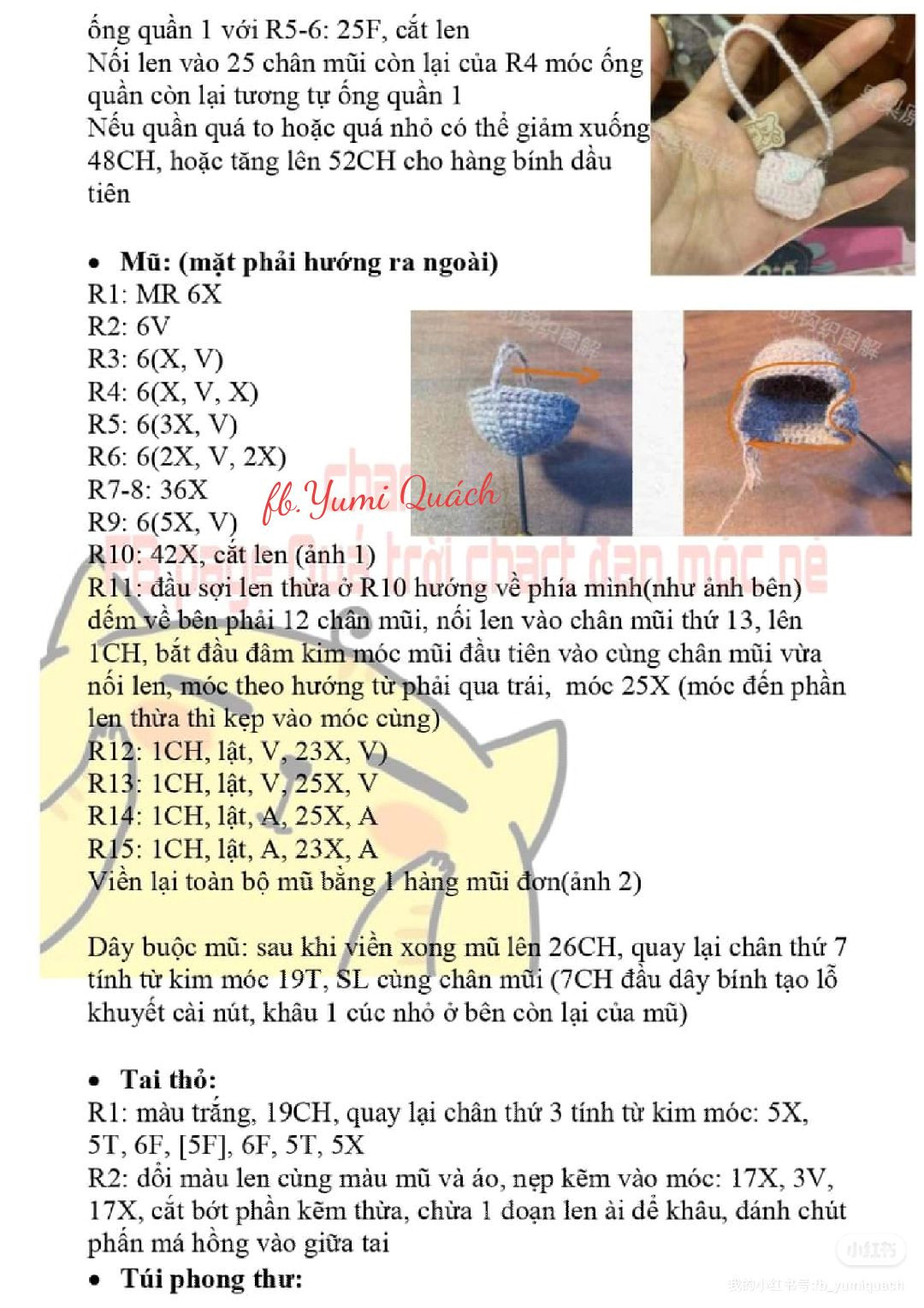 Chart móc thỏ tang tang chưn dài