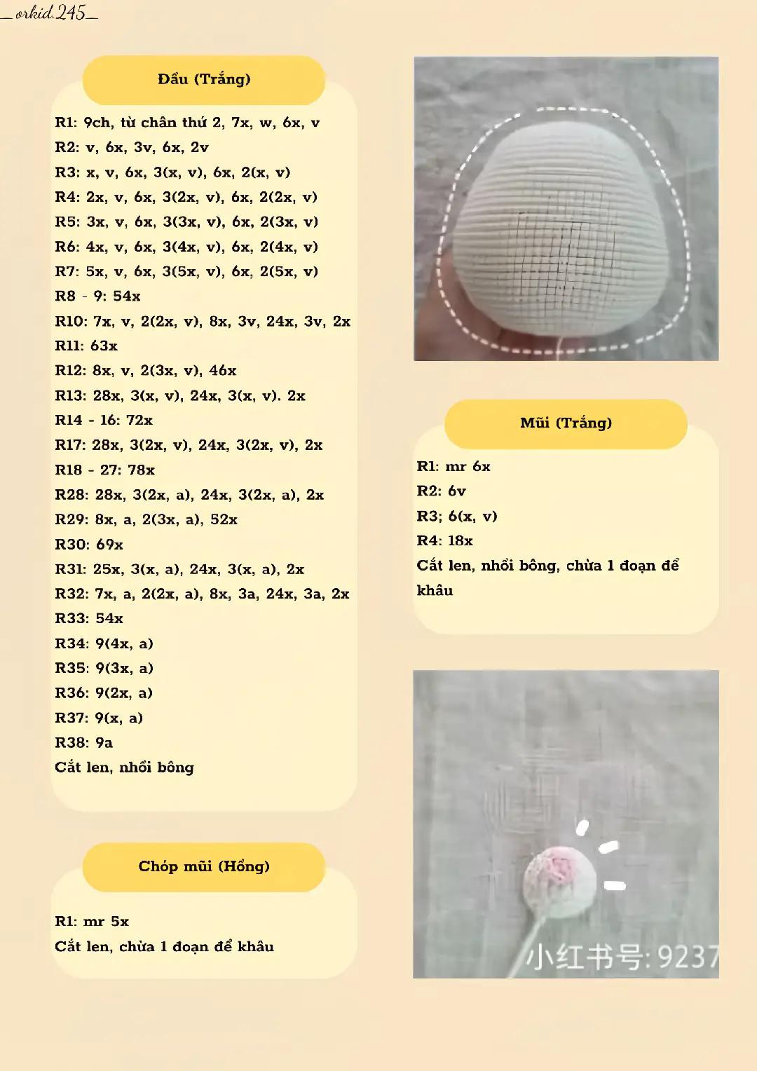 Chart móc thỏ trắng mặc quần yếm