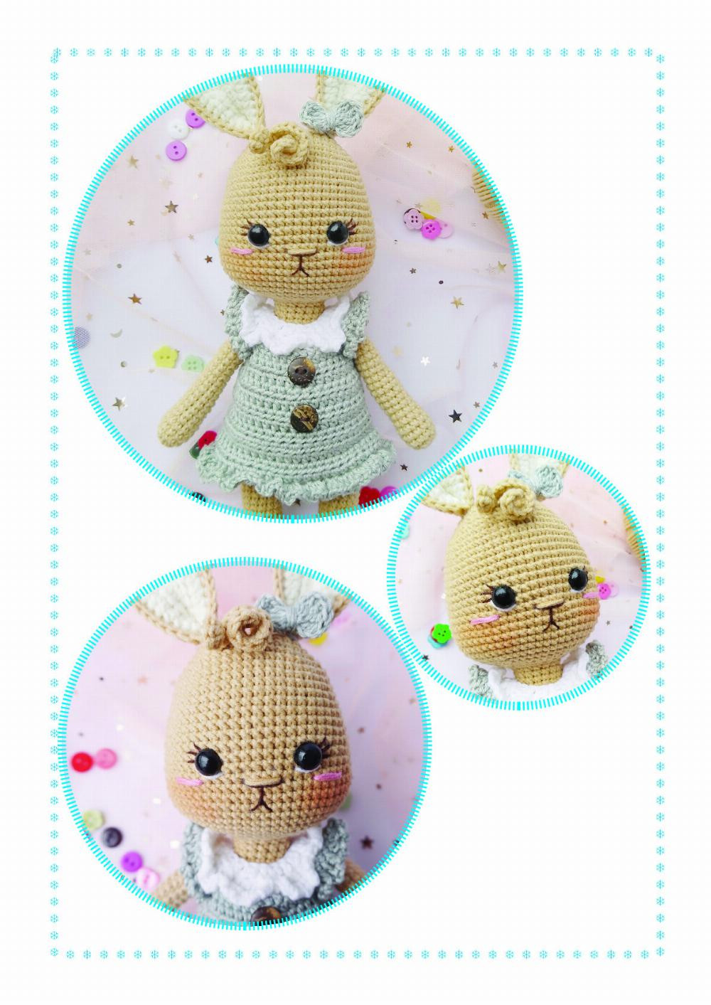 Choco The Bunny crochet pattern