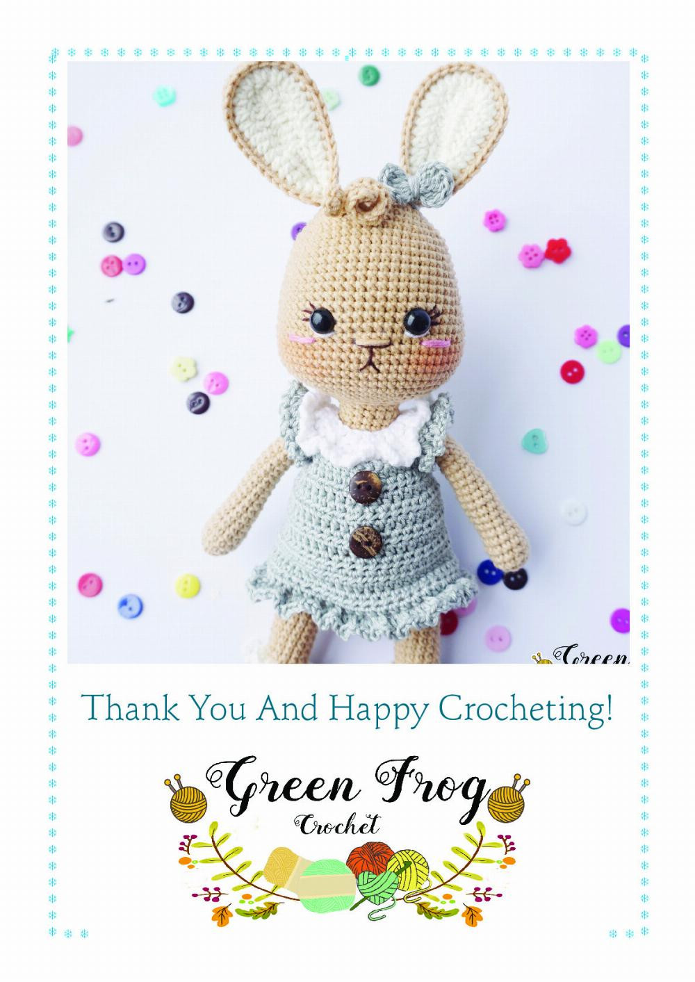 Choco The Bunny crochet pattern