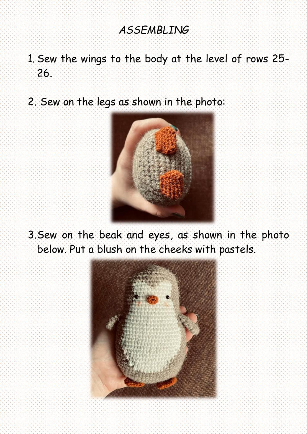 Crochet pattern «Penguin» Pattern