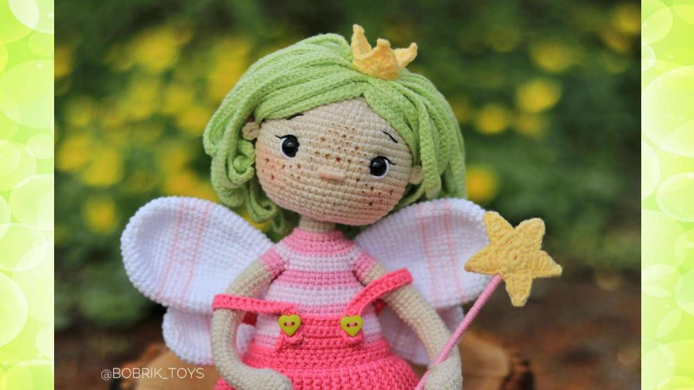 Crochet pattern Teya the Fairy doll