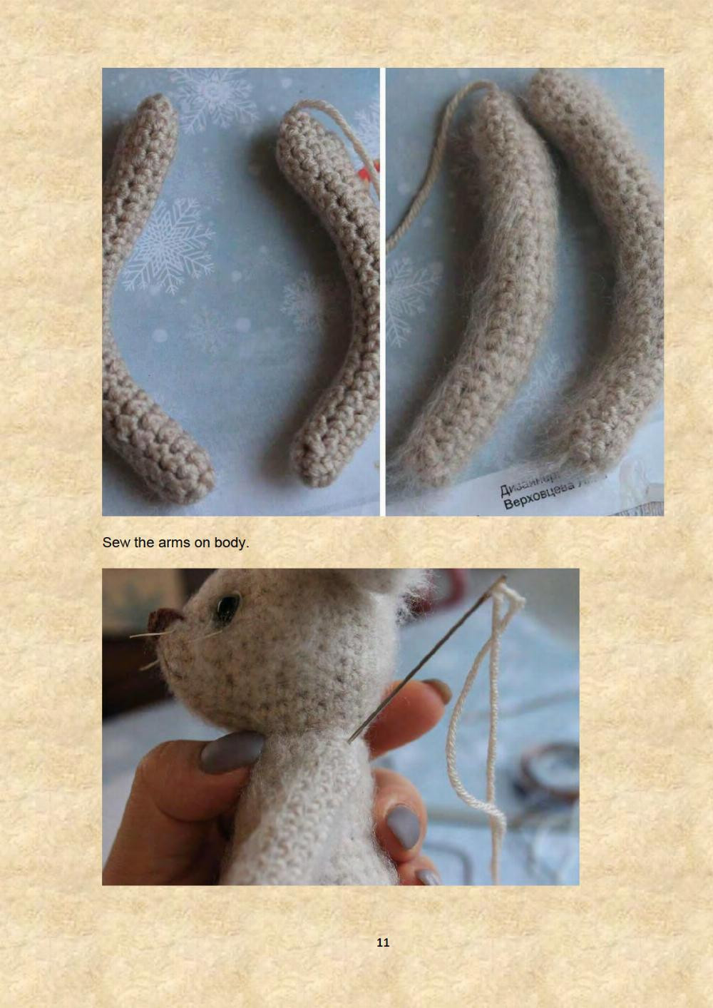 Easter bunny crochet pattern amigurumi