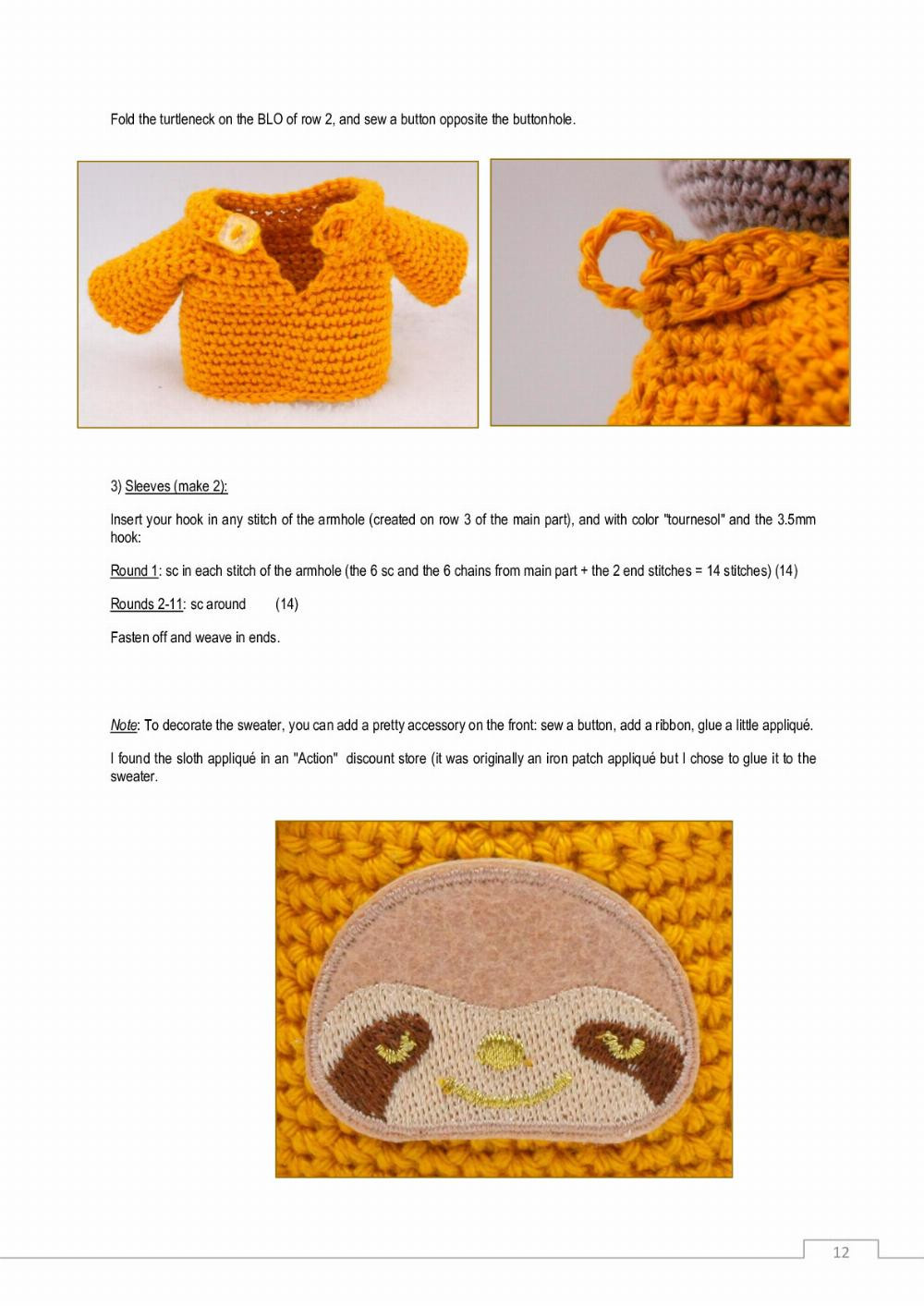 Eliott, the elephant crochet pattern