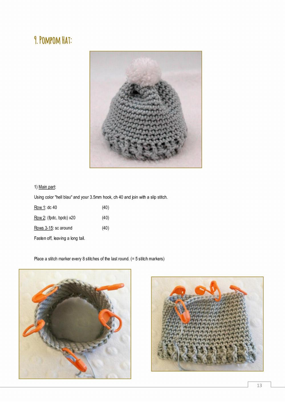 Eliott, the elephant crochet pattern