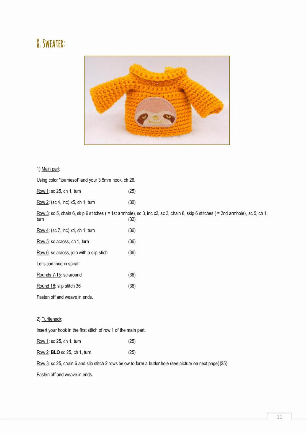 Eliott, the elephant crochet pattern