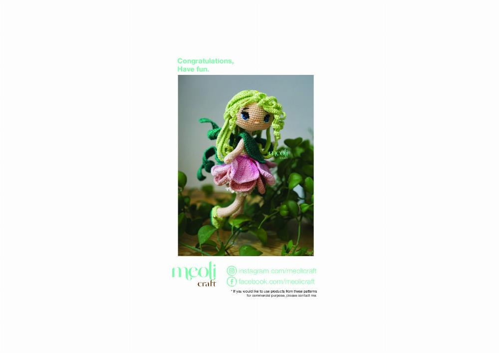 flower fairy crochet pattern