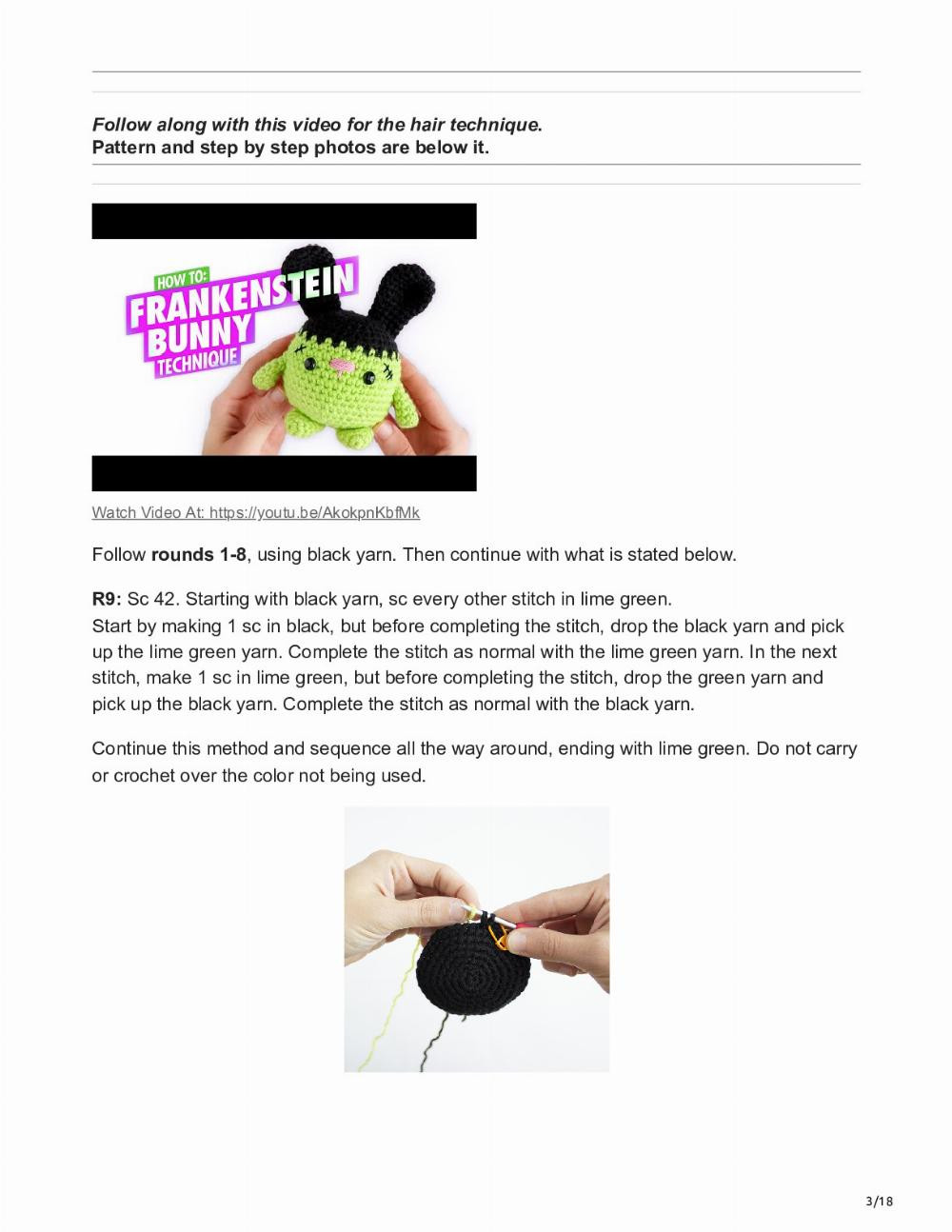 free crochet halloween costumes chubby bunny