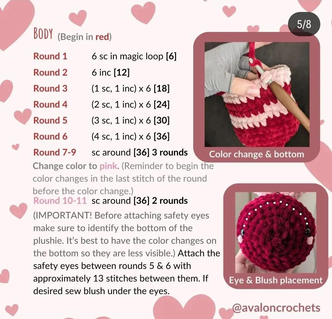 free pattern love bugg the bee