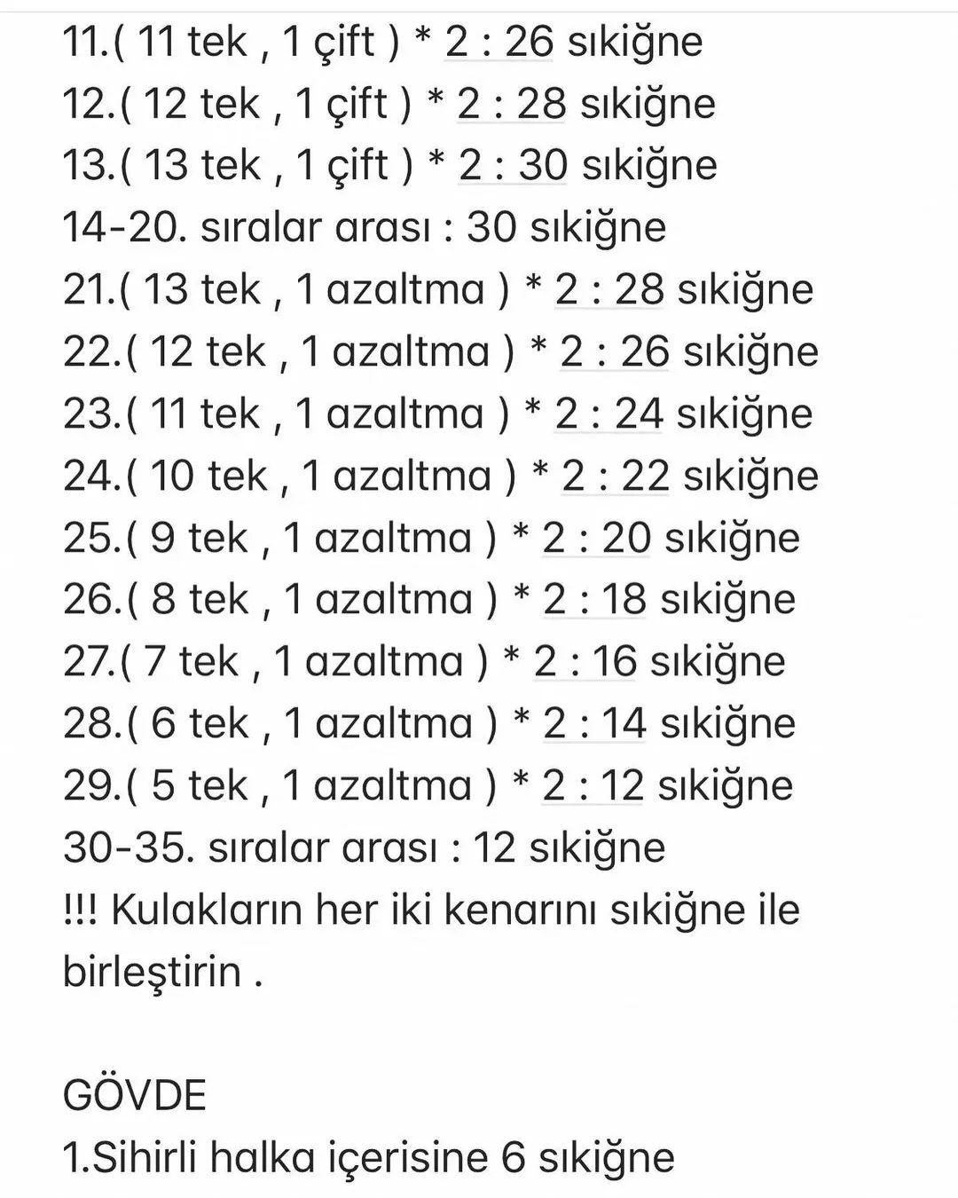 kahverengi tavşan tığ işi modeli