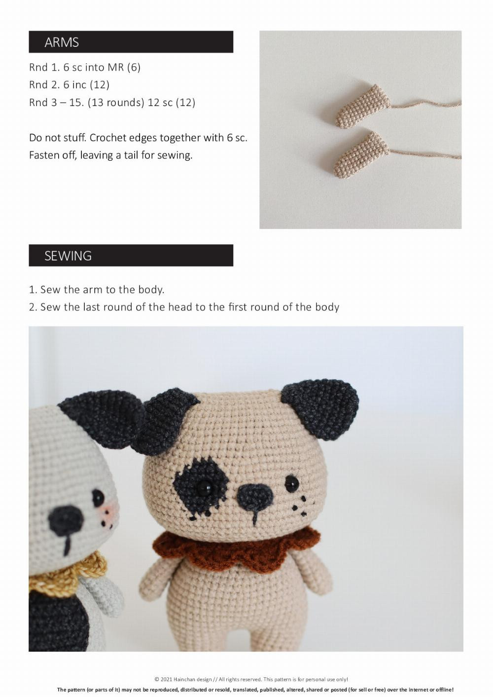 LITTLE PUPPIES CROCHET PATTERN