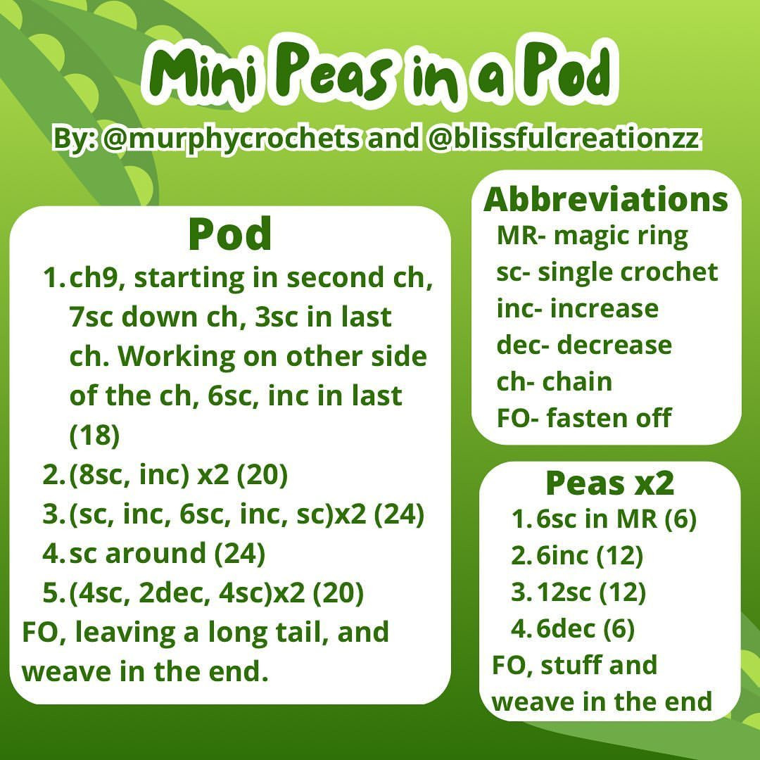 mini peas in a pod