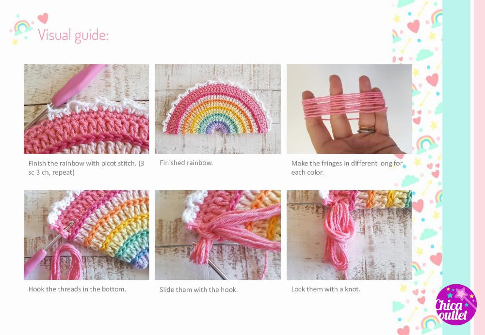 rainbow crochet pattern