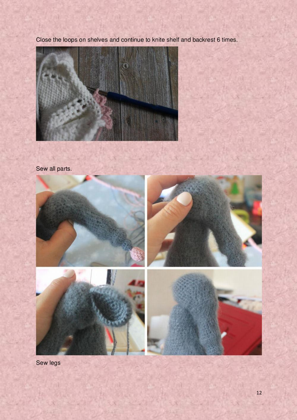 Rat Boo crochet pattern