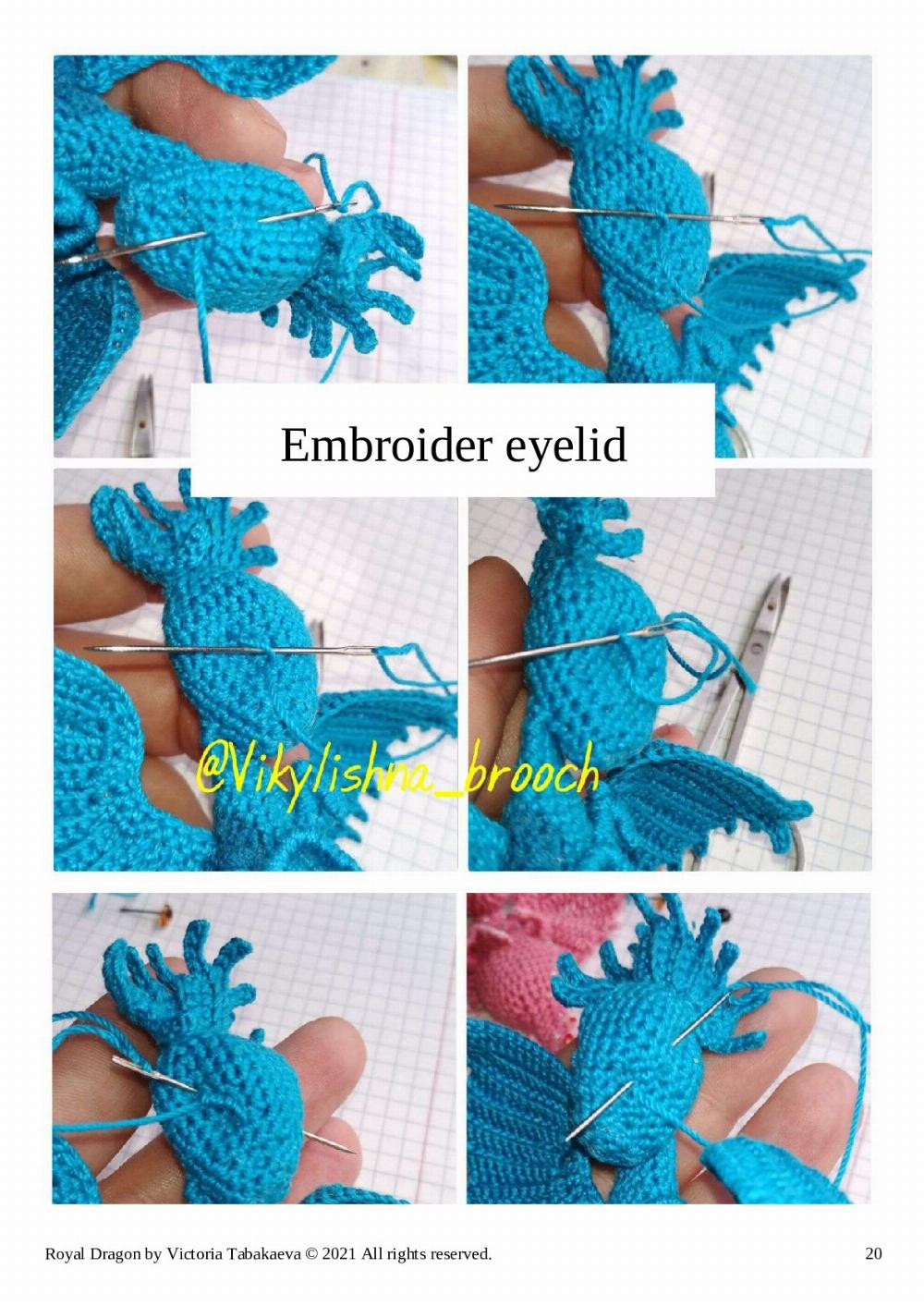 Royal Dragon crochet pattern