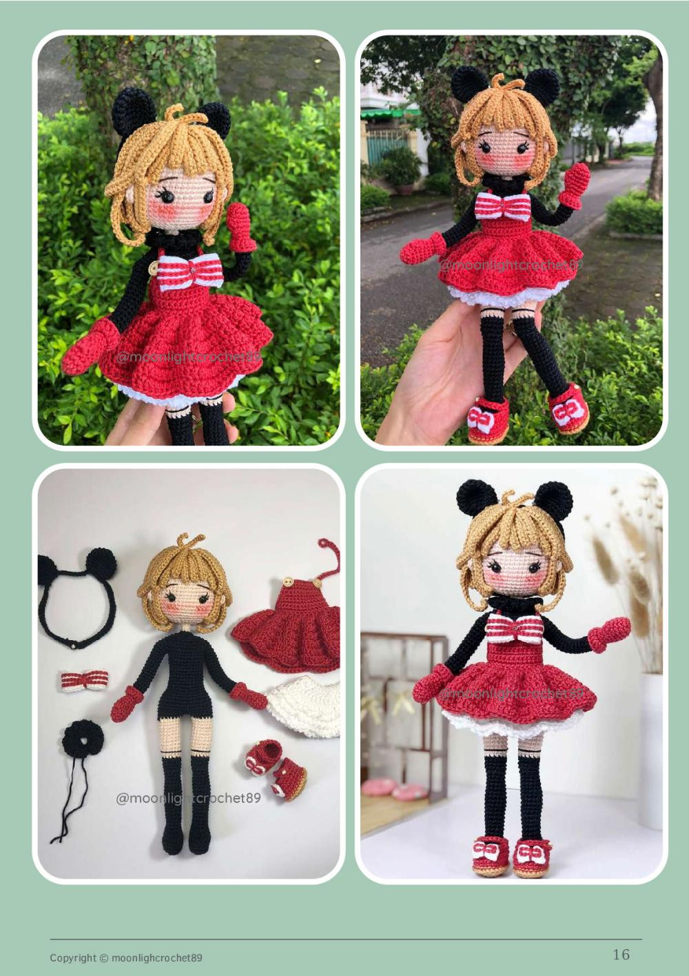 Sakura (Red Dres ) doll