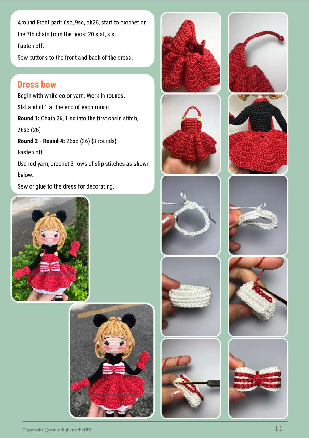 Sakura (Red Dres ) doll