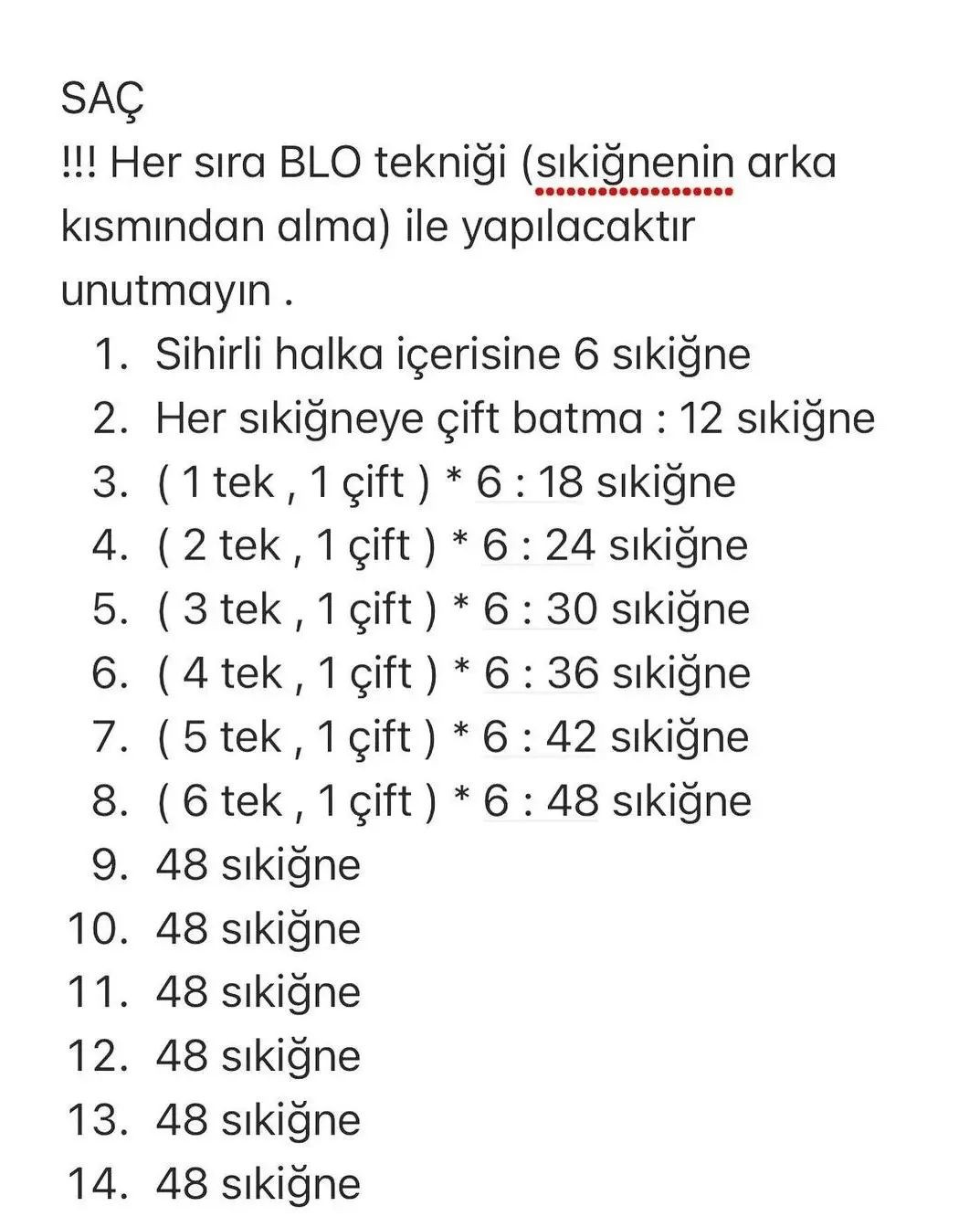 Sarı saçlı arı çıngırak için tığ işi modeli