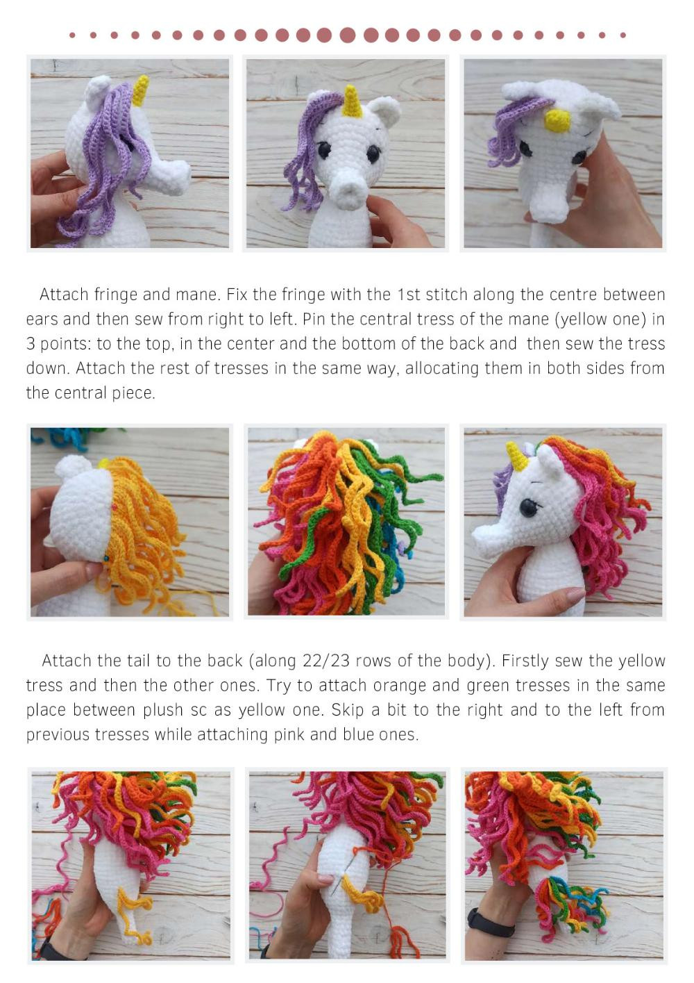 Sea Unicorn crochet pattern