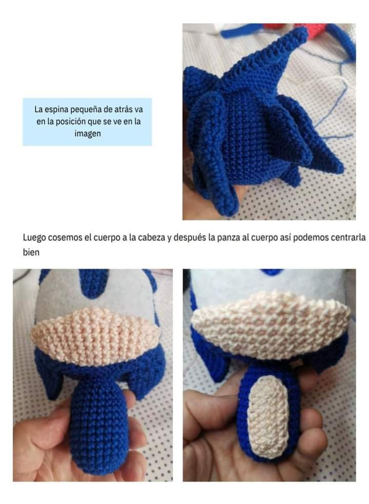 Sonic crochet pattern