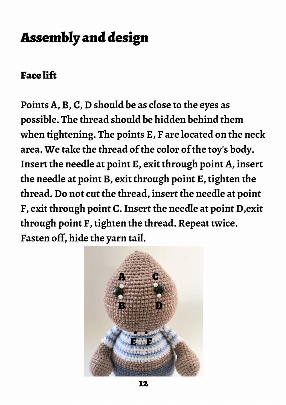 Teddy Barni Crochet pattern