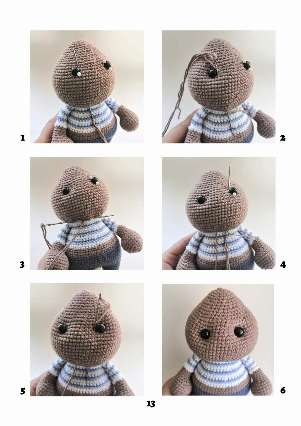 Teddy Barni Crochet pattern