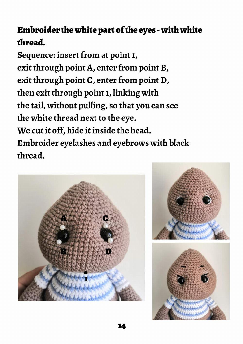 Teddy Barni Crochet pattern