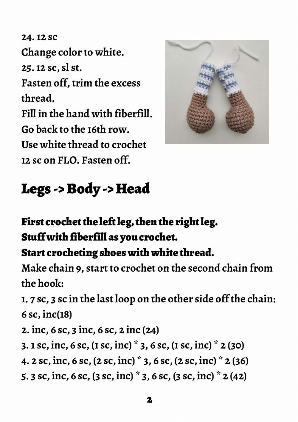 Teddy Barni Crochet pattern