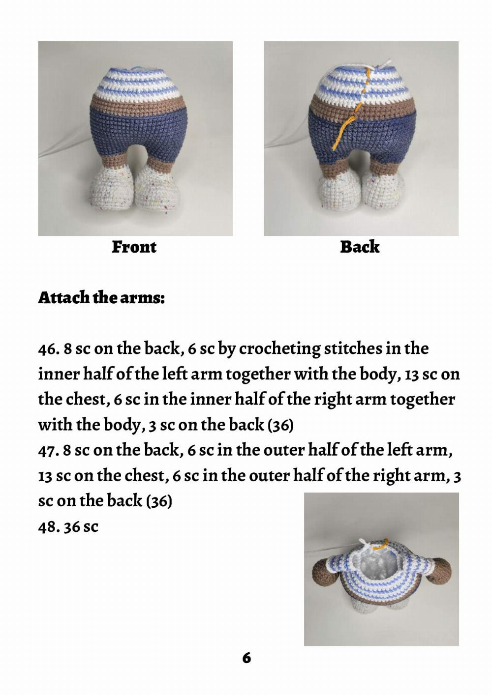 Teddy Barni Crochet pattern