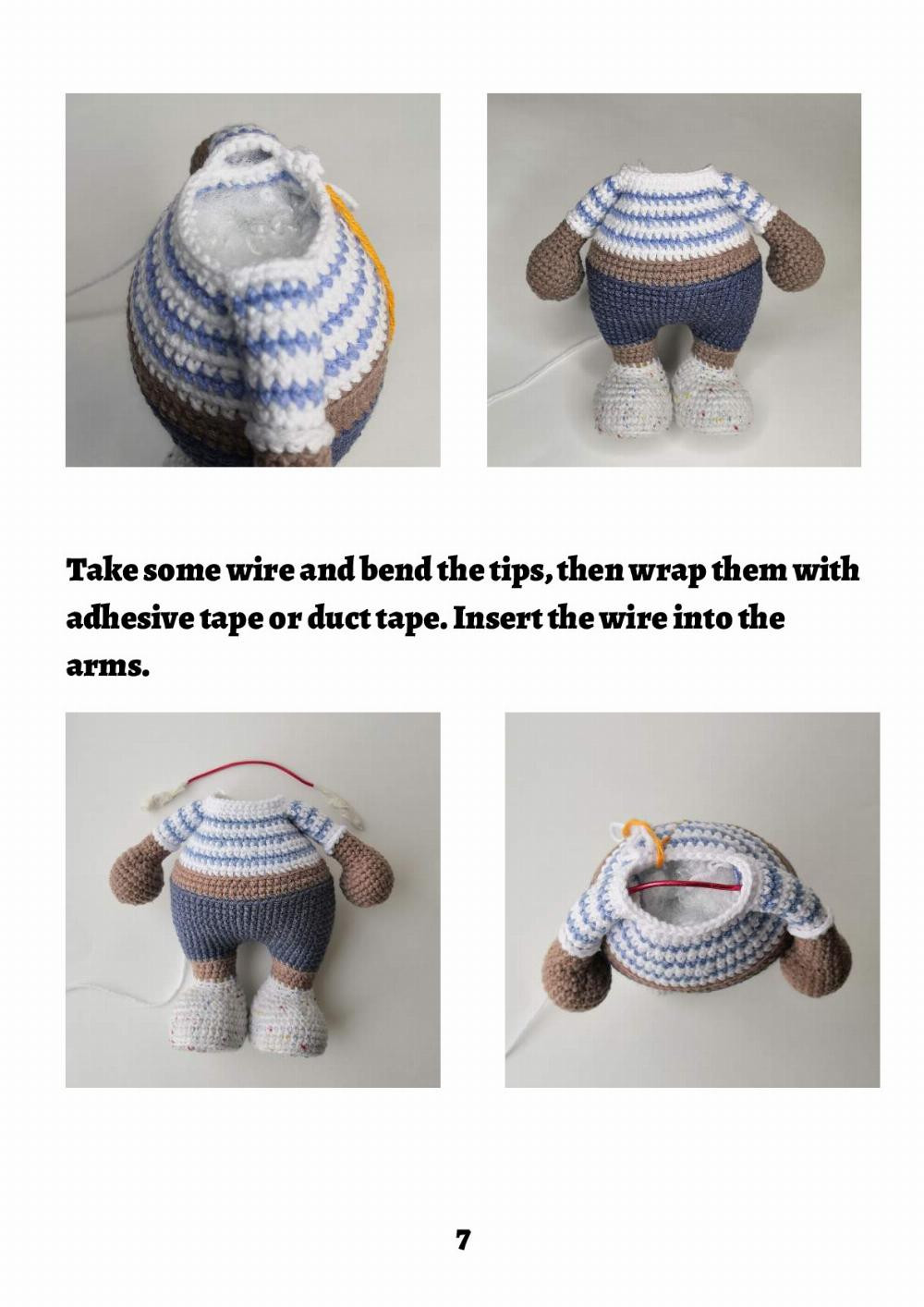 Teddy Barni Crochet pattern