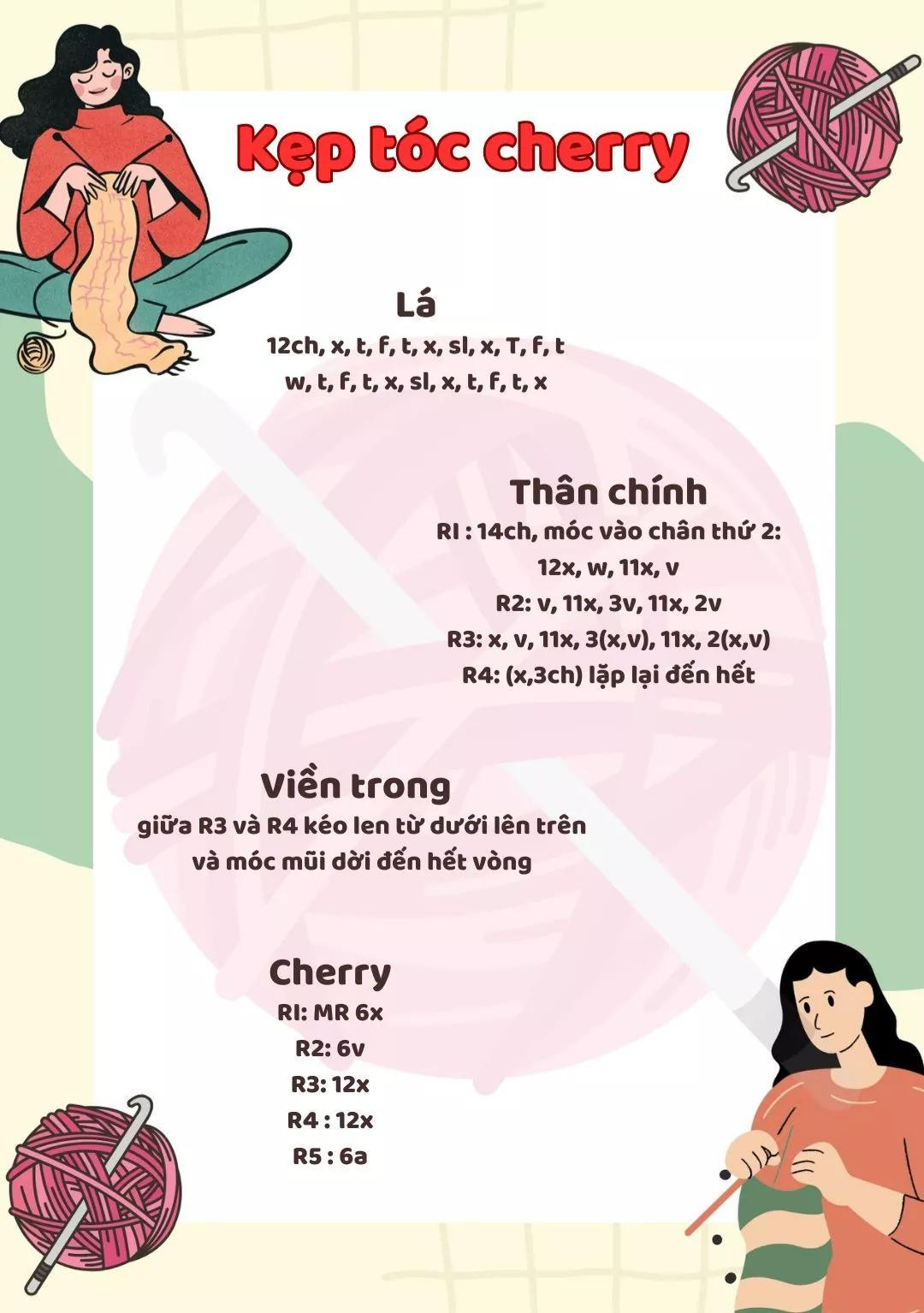 Tổng hợp các chart kẹp tóc, chart kẹp hoa, kẹp tóc hoa hướng dương, kẹp tóc cherry, chart kẹp tóc cá hề, kẹp tóc hoa tulip, kẹp tóc heo, kẹp tóc cu shin, kẹp bí ngô, chart kẹp thỏ.