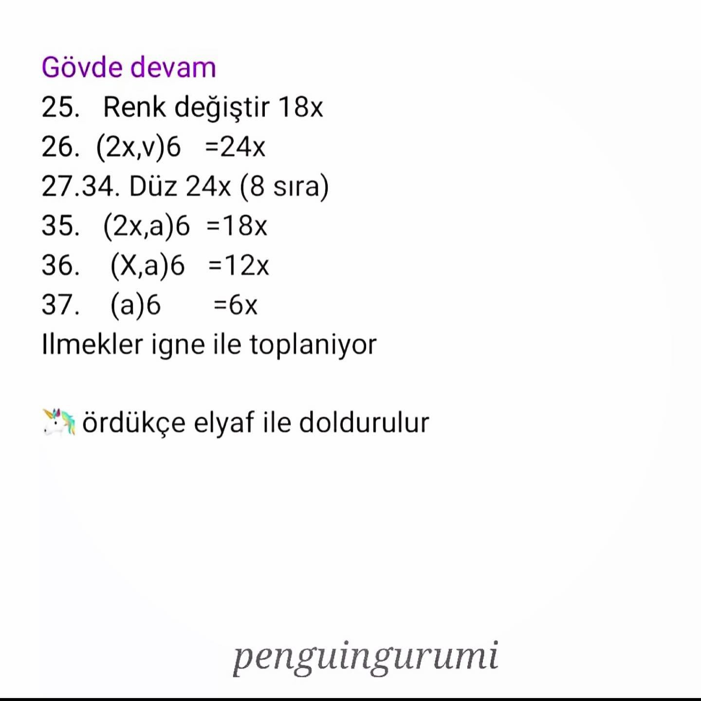 Unicorn çıngırak tarifi 🦋 detaylı güzel bir tarif olmuş 💐