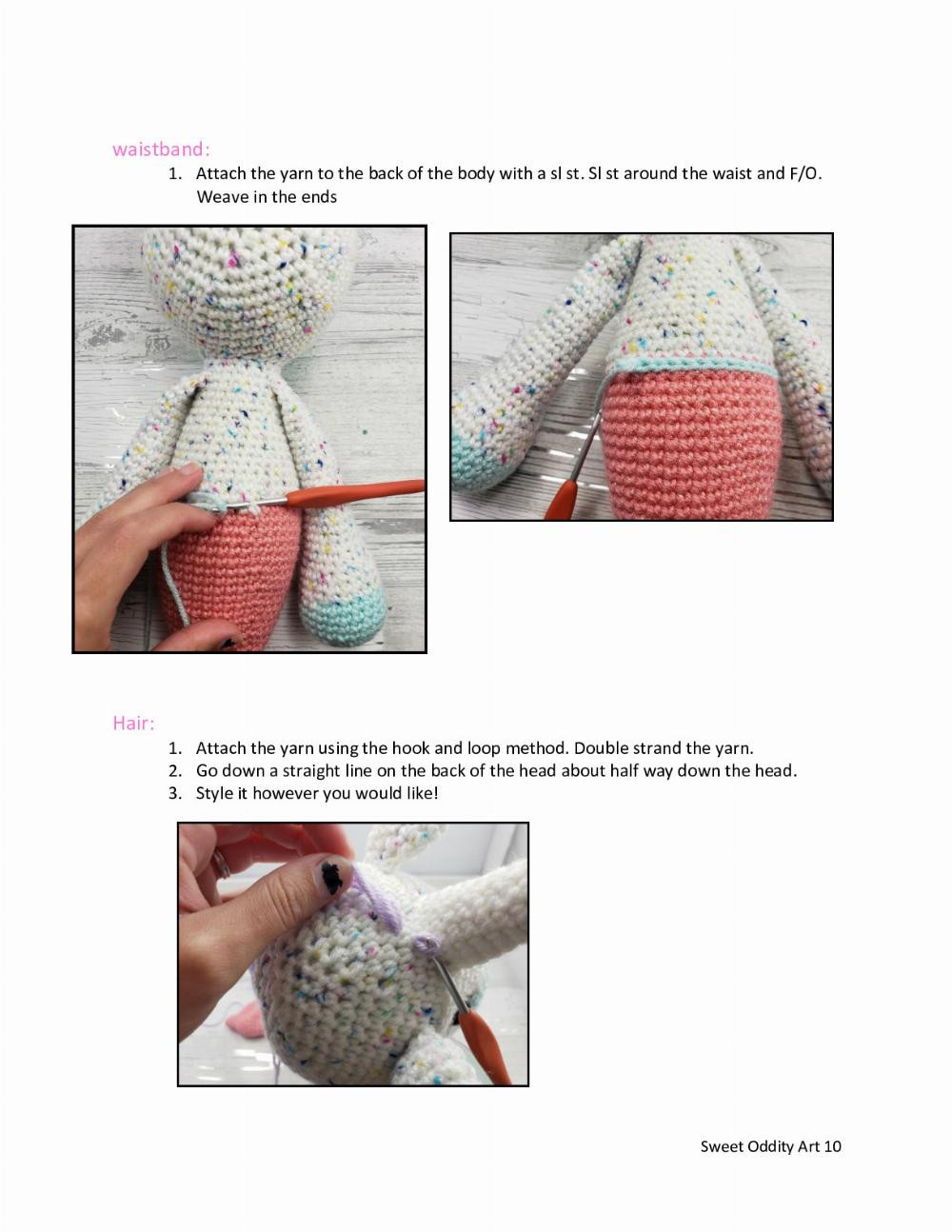 Ursula the Unicorn Crochet Pattern