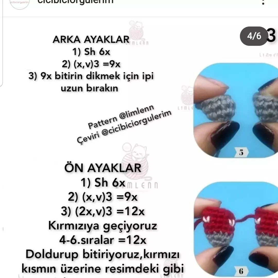 yılbaşı kedisi tığ işi modeli