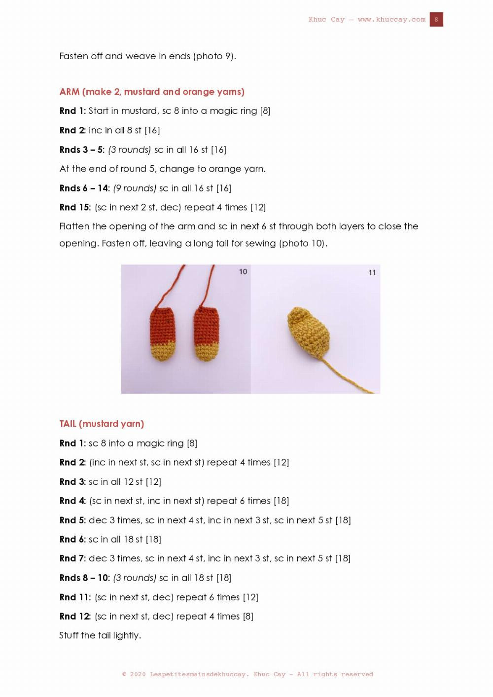 aki the shiba dog crochet pattern