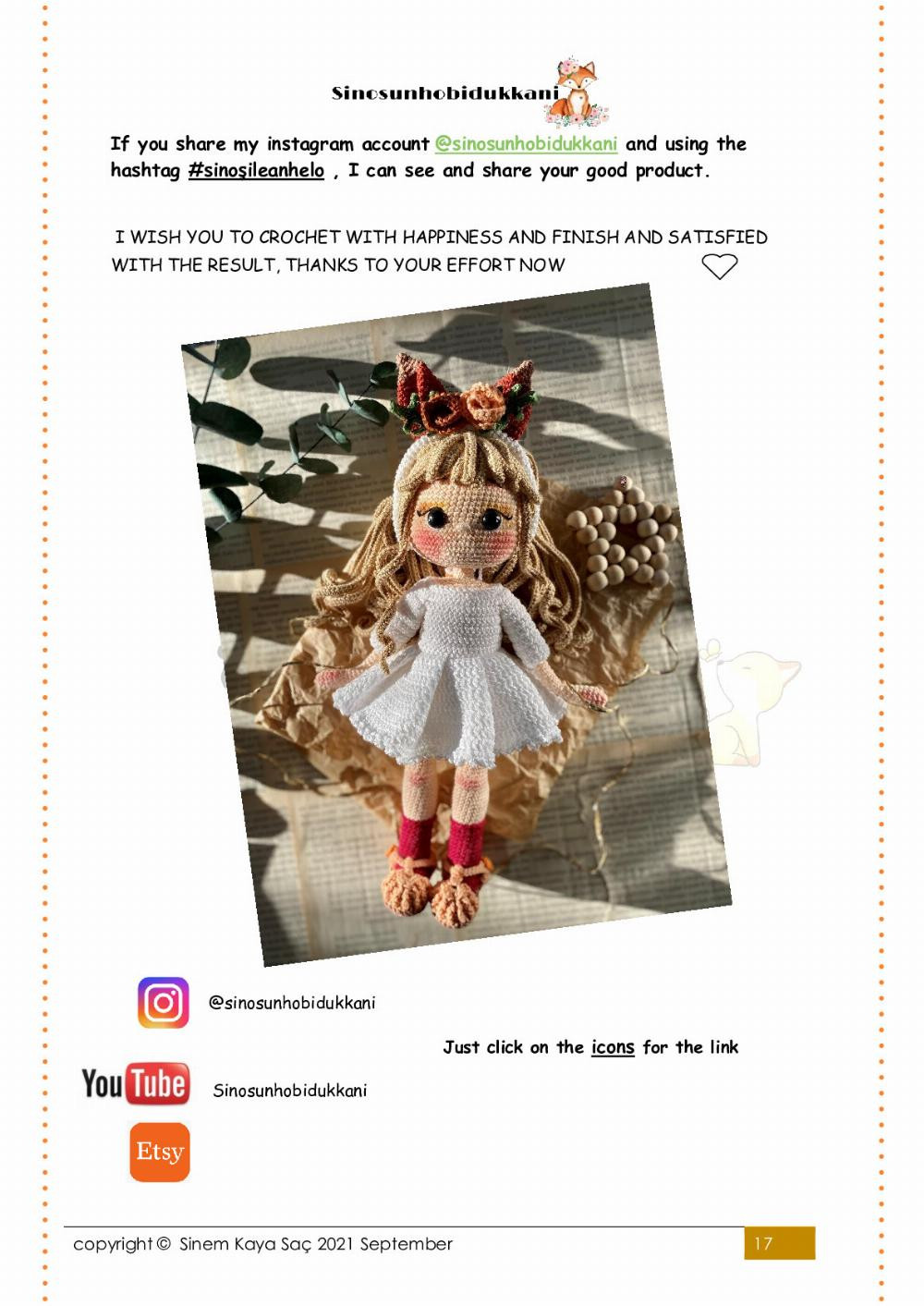 ANHELO DOLL crochet pattern