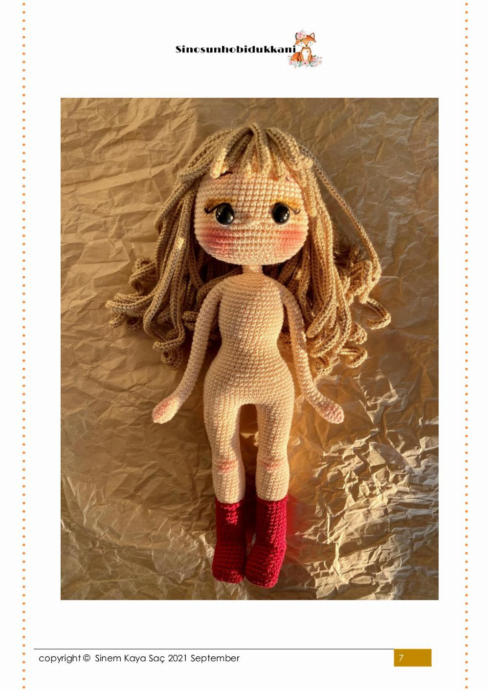 ANHELO DOLL crochet pattern