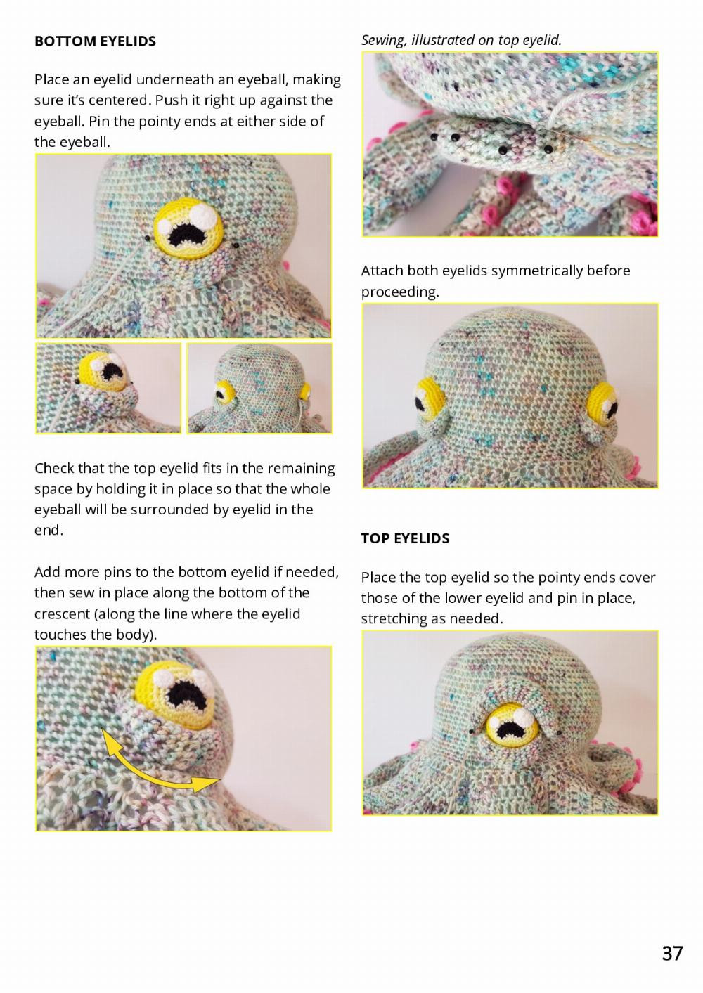 Apollo the Octopus crochet pattern