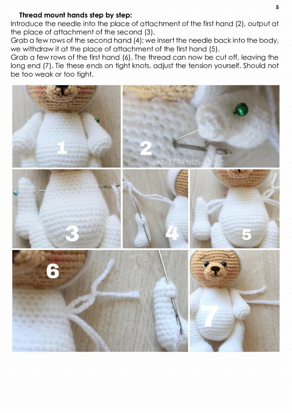 April the bear crochet pattern